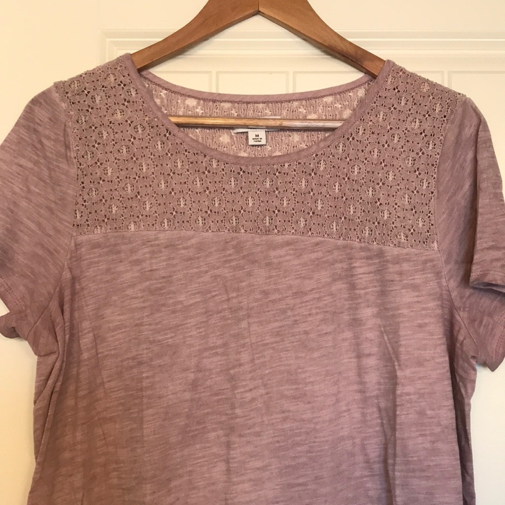 Short sleeve maternity shirt